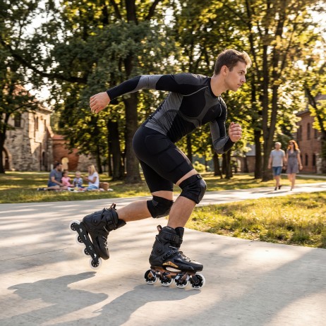 Role slalom Slayd, NILS EXTREME NA1601 - Verde