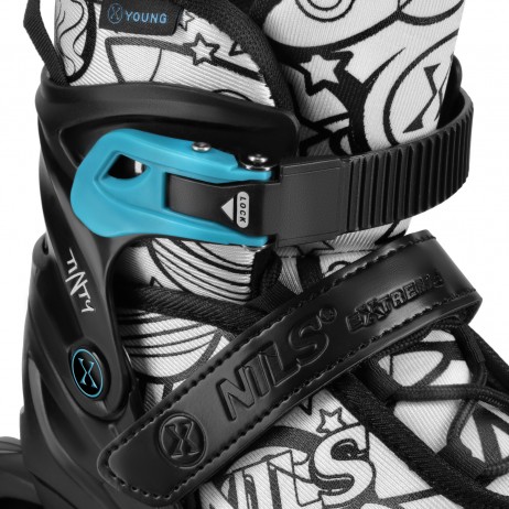 Role reglabile 4 în 1 Tinty, NILS EXTREME NH10907 - Roz