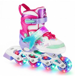 Role reglabile 4in1 MAZZY, NILS FUN NH18150 - Roz