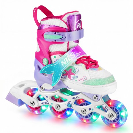 Role reglabile 4in1 MAZZY, NILS FUN NH18150 - Roz