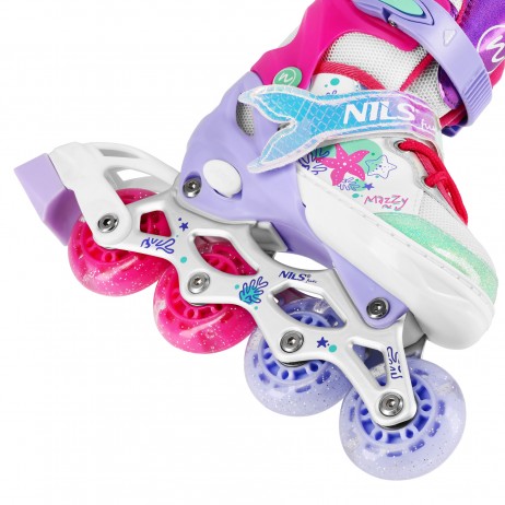 Role reglabile 4in1 MAZZY, NILS FUN NH18150 - Roz