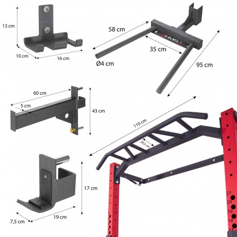 Power rack pliabil HMS KLT22