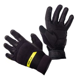 Mănuși moto W-TEC Binetto - Negru-Fluo