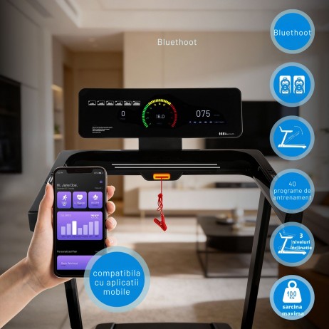 Bandă de alergare electrică HMS BE5872N