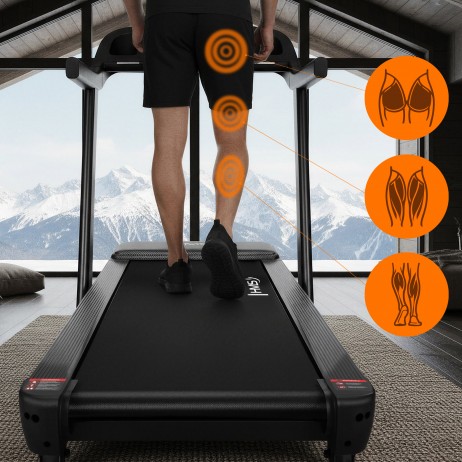 Banda de alergare electrică HMS TERRUN275 cu reglare de înclinare și declinare
