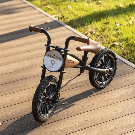 Balance bike QPlay Feduro Bej