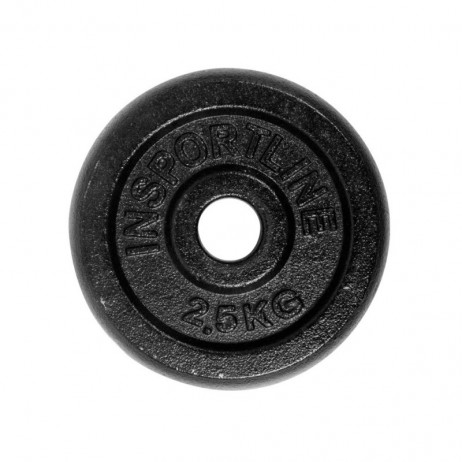Set discuri de greutăți din fontă inSPORTline 2x0.5-20 kg