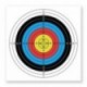 Țintă de tir cu arcul din hârtie inSPORTline Dabbak 60 x 60 cm – 10 buc.