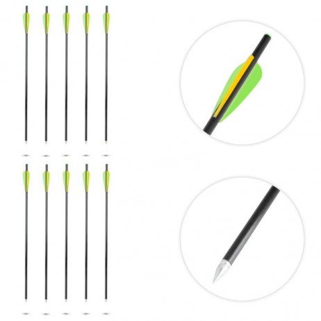 Săgeți fibră de sticlă inSPORTline Vladson 50 cm – 10 Buc.