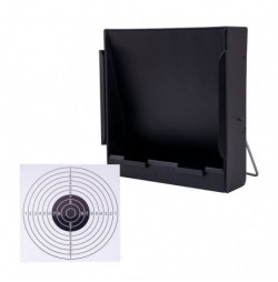 Receptor de pelete cu 100 de ținte de hârtie inSPORTline Peltrap