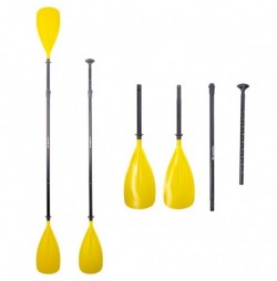 Vâslă 2 în 1 pentru paddleboard/kayak inSPORTline WaveGain