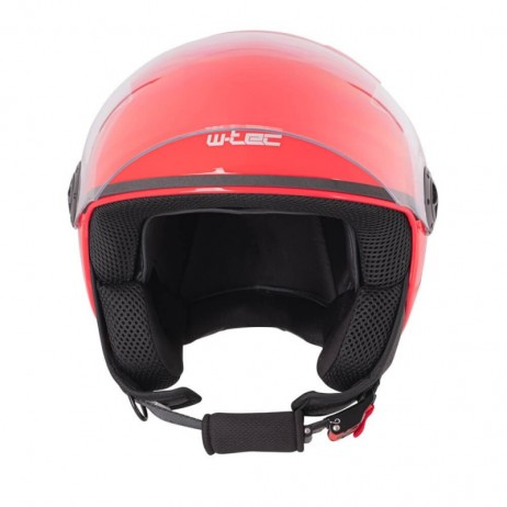 Casca Open-Face W-TEC Bareiro Amaranto