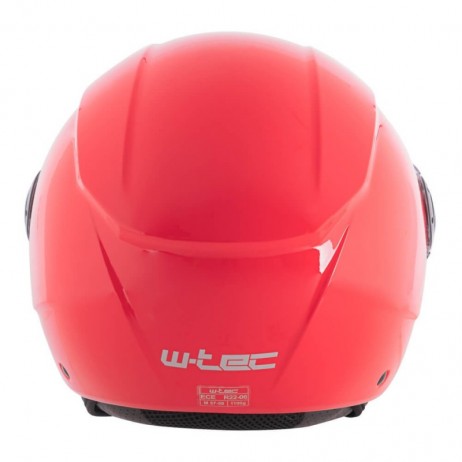 Casca Open-Face W-TEC Bareiro Amaranto