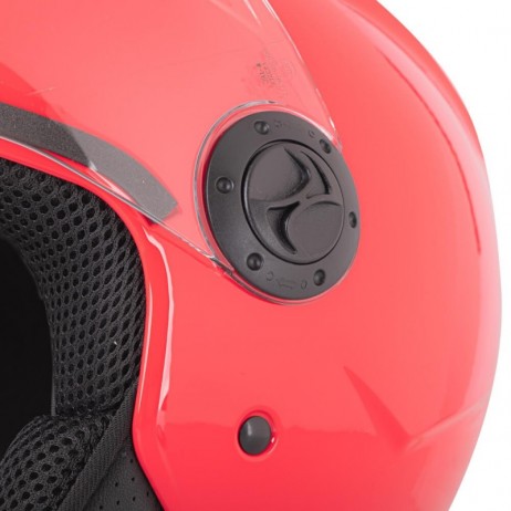 Casca Open-Face W-TEC Bareiro Amaranto