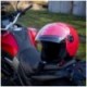 Casca Open-Face W-TEC Bareiro Amaranto