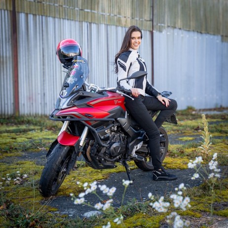 Pantaloni de motocicletă pentru femei W-TEC Wombutta