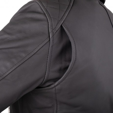 Geacă de motocicletă din piele pentru femei W-TEC Brinea