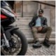 Blugi motociclisți W-TEC Wallbridge Olive