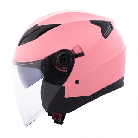 Casca Moto Open-Face W-TEC Barcela Carmesi