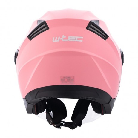 Casca Moto Open-Face W-TEC Barcela Carmesi