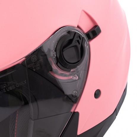 Casca Moto Open-Face W-TEC Barcela Carmesi