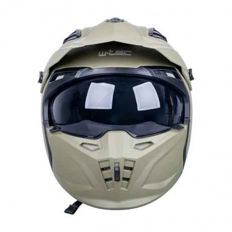 Cască modulară pentru motocicletă W-TEC Badalone Army