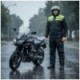 Jachetă de ploaie pentru motocicletă W-TEC Nowet