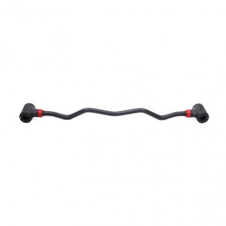 Barbell curbat cu cleme pentru gantere inSPORTline Bakuhold 103 cm