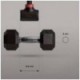 Barbell curbat cu cleme pentru gantere inSPORTline Bakuhold 103 cm