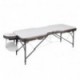 Masă de masaj din aluminiu cu 2 secțiuni inSPORTline Kiyora (186 × 70 × 62,5–85,5 cm)