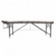 Masă de masaj din aluminiu cu 2 secțiuni inSPORTline Kiyora (186 × 70 × 62,5–85,5 cm)