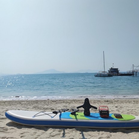2-în-1 Scuter subacvatic și motor pentru paddleboard inSPORTline Murtar