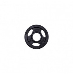 Greutate olimpică din fontă inSPORTline Hamerton Negru 1,25 kg, 50 mm