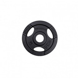 Greutate olimpică din fontă inSPORTline Hamerton Negru 5 kg, 50 mm