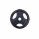 Greutate olimpică din fontă inSPORTline Hamerton Negru 10 kg, 50 mm