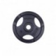 Greutate olimpică din fontă inSPORTline Hamerton Negru 15 kg, 50 mm