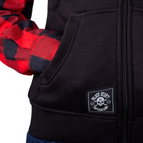 Hanorac pentru motocicletă W-TEC Black Heart Ramforge