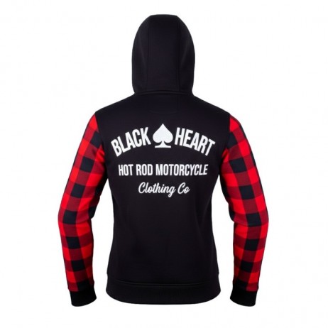 Hanorac motociclist pentru femei W-TEC Black Heart Ramforge Lady