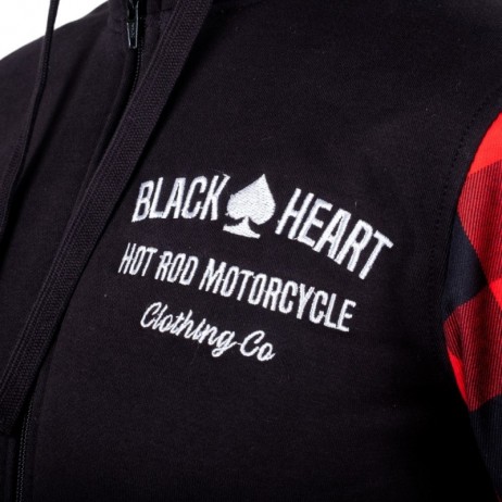 Hanorac motociclist pentru femei W-TEC Black Heart Ramforge Lady