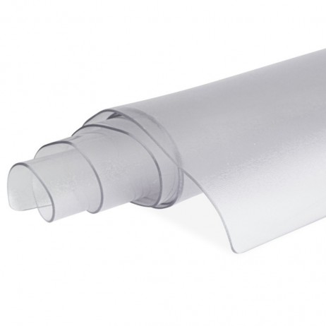 Saltea transparentă pentru echipamente de fitness inSPORTline Proteko Clear 80 x 70 x 0,15 cm