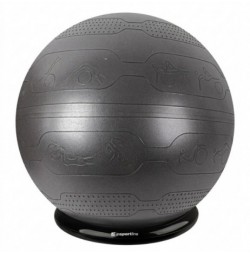 Minge de exerciții inSPORTline Stretch Ball 75 cm cu bază