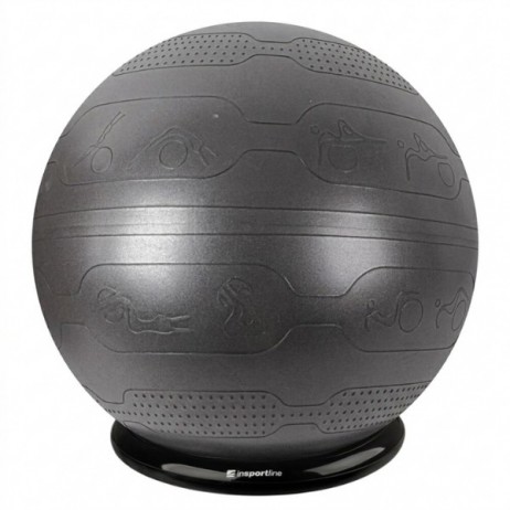 Minge de exerciții inSPORTline Stretch Ball 75 cm cu bază