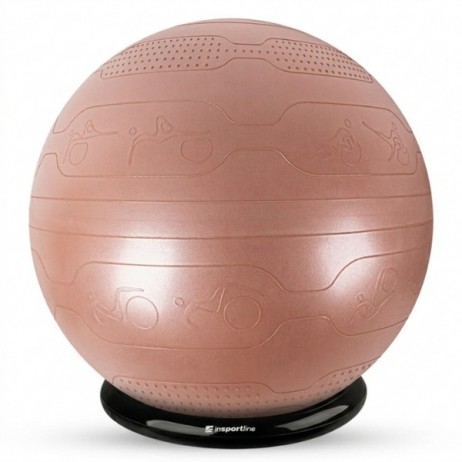 Minge de exerciții inSPORTline Stretch Ball 75 cm cu bază