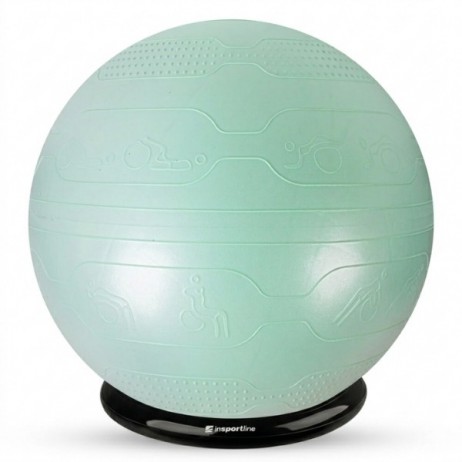 Minge de exerciții inSPORTline Stretch Ball 75 cm cu bază