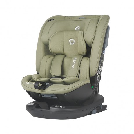 Scaun auto rotativ iSize 40-150 cm Coccolle Velsa Moss green