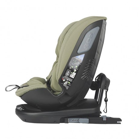 Scaun auto rotativ iSize 40-150 cm Coccolle Velsa Moss green