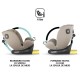Scaun auto iSize iSize 40-150 cm Coccolle Nova Sand beige