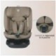 Scaun auto rotativ iSize Coccolle Velsa Taupe brown