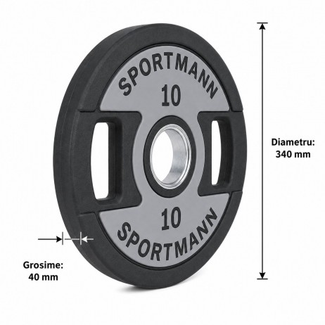 Greutate SportMann Profi CPU 10 kg/50 mm