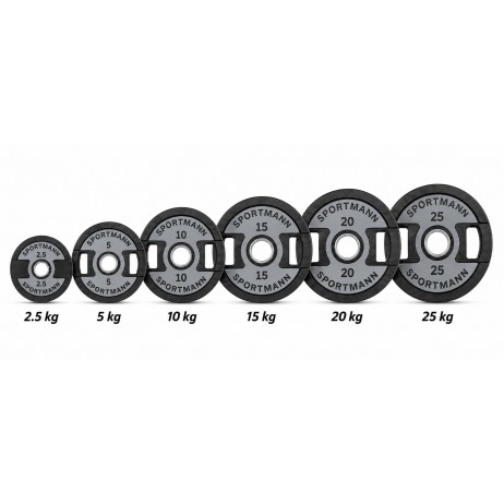 Greutate SportMann Profi CPU 15 kg/50 mm